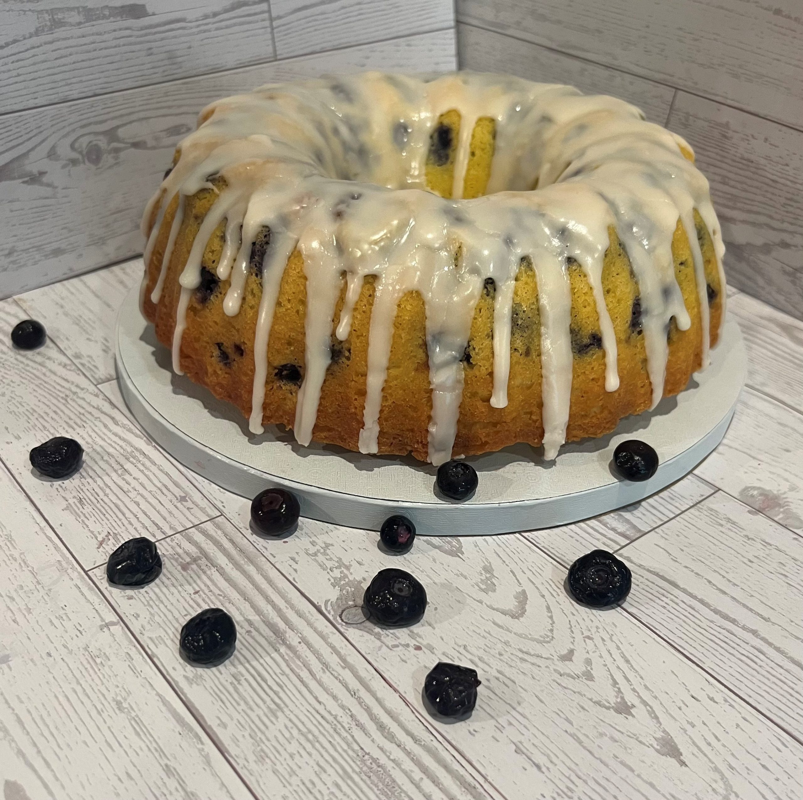 Lemon Blueberry Pound Cake
